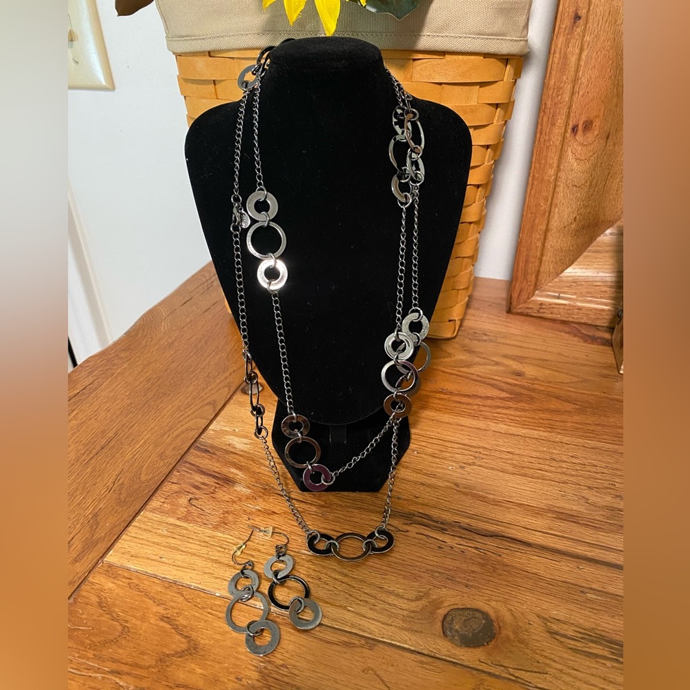 Park Lane Silver Chainmaille Necklace